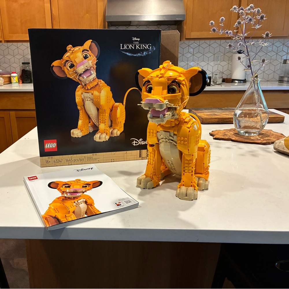 Lion King Simba Lego Set